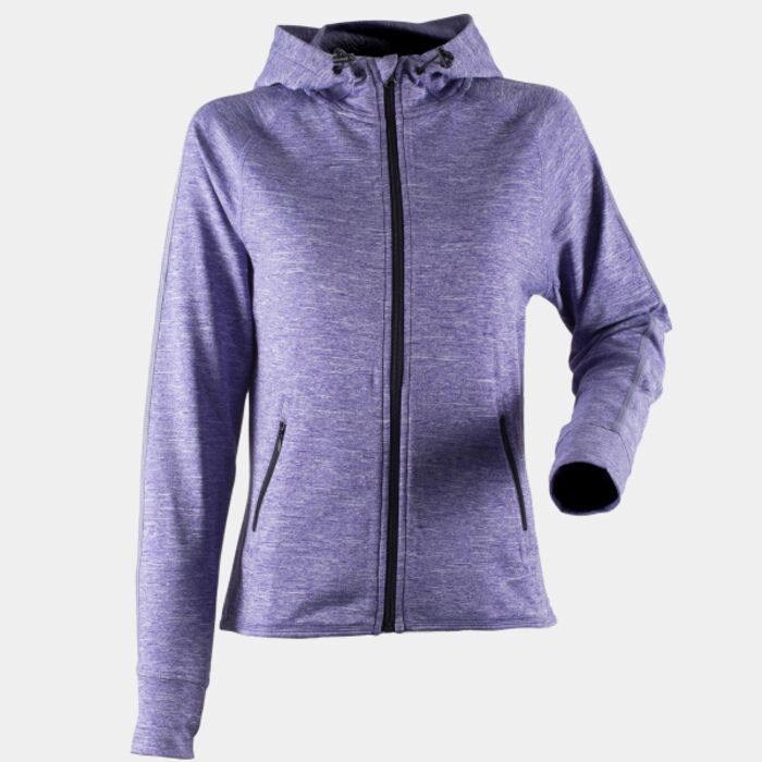 Tombo Ladies Lightweight Running Hoodie Thumbnail