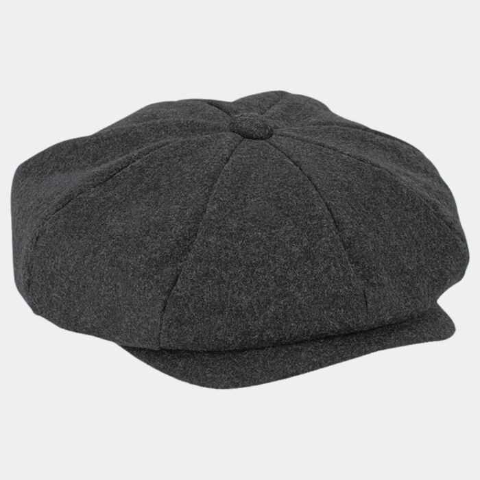 Beechfield Melton Wool Baker Boy Cap Thumbnail