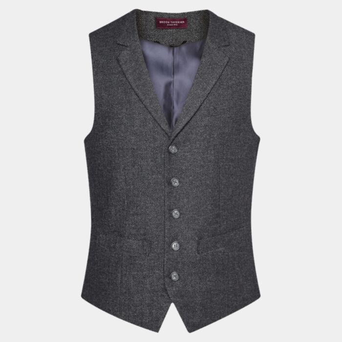 Brook Taverner Memphis Tweed Waistcoat Thumbnail