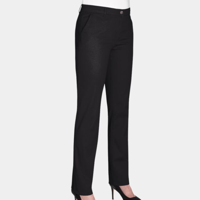 Brook Taverner Ladies Houston Slim Leg Chino Trousers Thumbnail