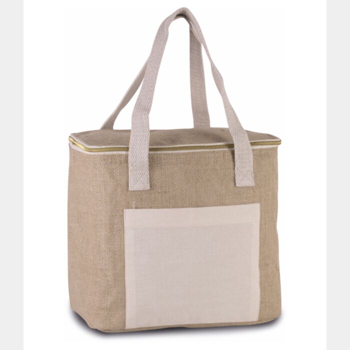 Kimood Medium Jute Cool Bag Thumbnail