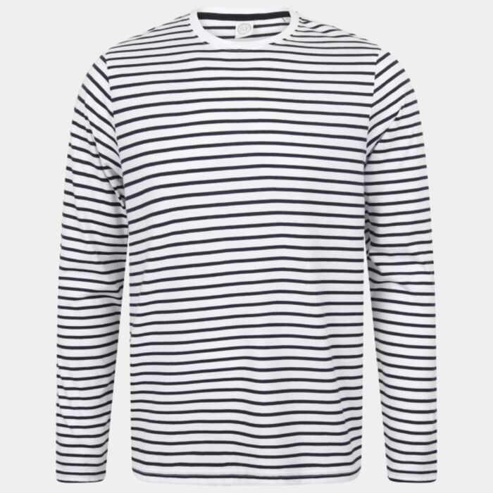 SF Clothing Unisex Long Sleeve Striped T-Shirt Thumbnail