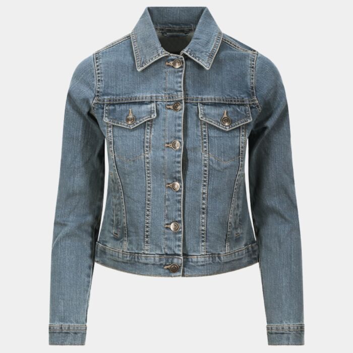 So Denim Ladies Olivia Denim Jacket Thumbnail