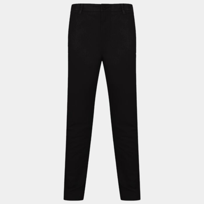 Stretch chinos with flex waistband Thumbnail