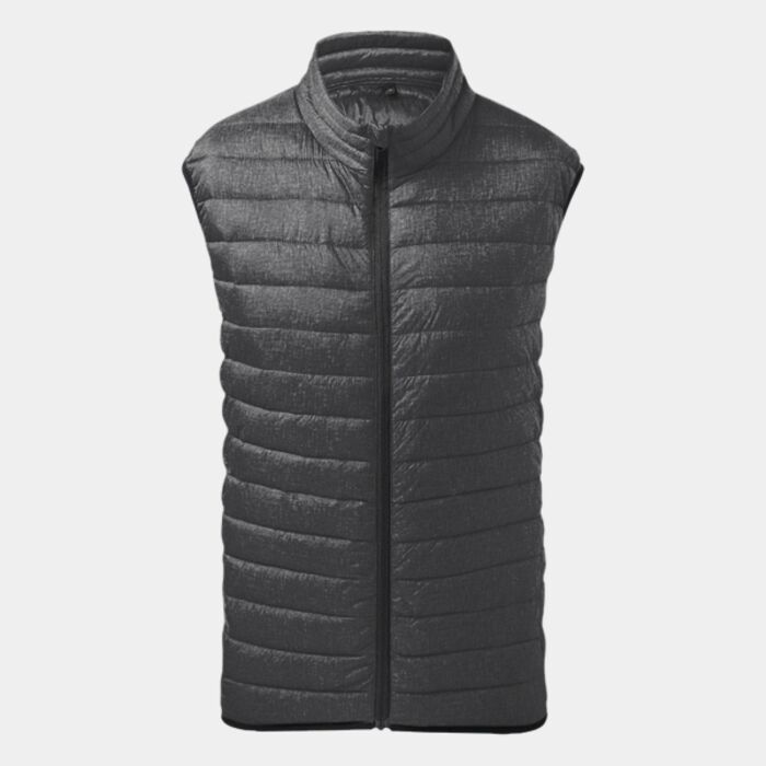 Melange padded gilet Thumbnail