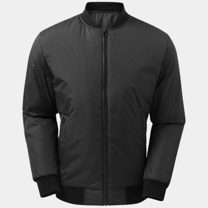 Delta plain bomber jacket Thumbnail