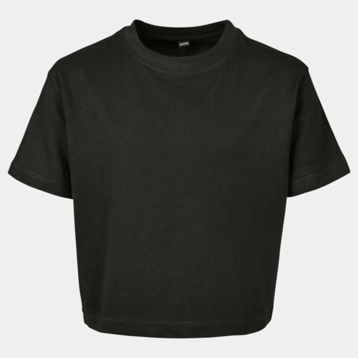 Girls cropped Jersey tee Thumbnail