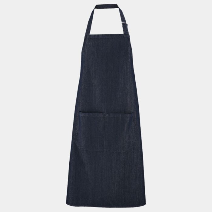 SOL'S Grant Denim Bib Apron with Pocket Thumbnail