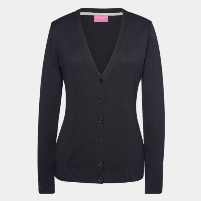 Brook Taverner Ladies Augusta V Neck Cardigan Thumbnail