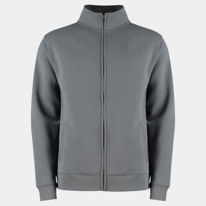 Regular fit zipped sweatshirt Thumbnail