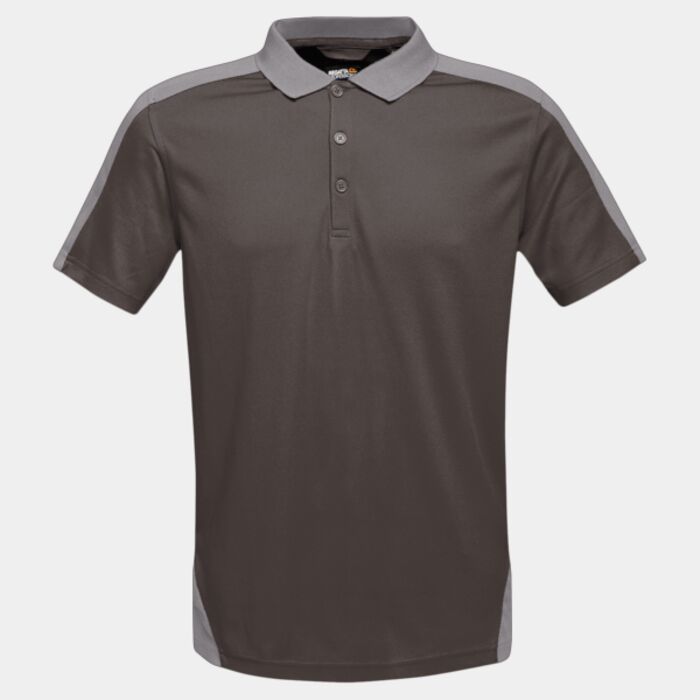 Contrast Quick Wicking Polo Shirt Thumbnail