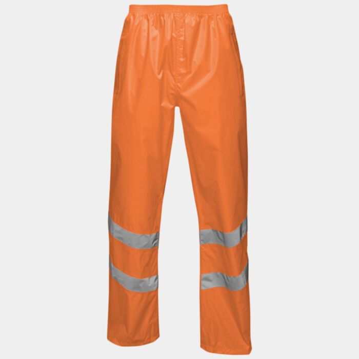 Regatta High Visibility Hi-vis pro pack-away trousers RG386 Hi-vis pro pack-away trousers Thumbnail