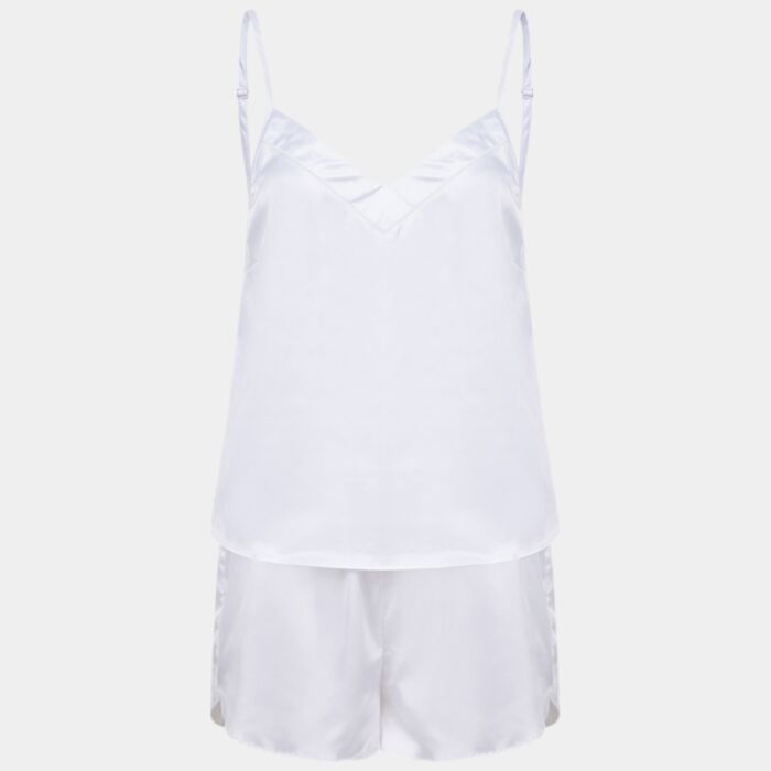 Towel City Ladies Satin Cami Short PJ's Thumbnail