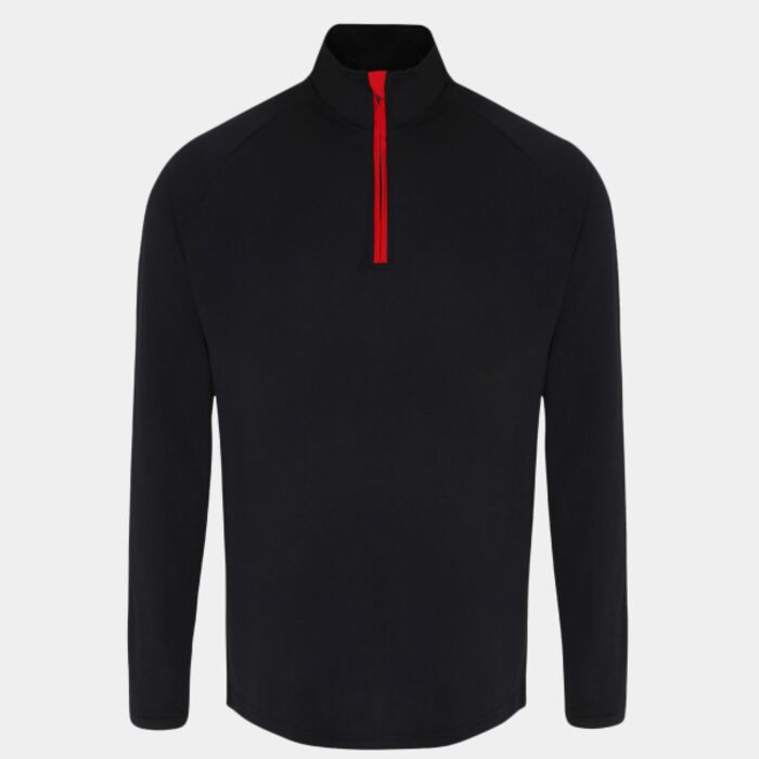 TriDri® long sleeve performance ¼ zip Thumbnail