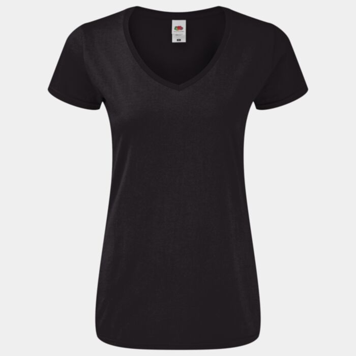 Ladies' Iconic 150 V-Neck T Thumbnail