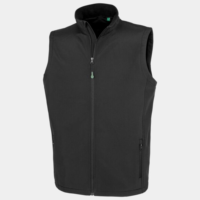 Result Genuine Recycled Men's Recycled 2-Layer Printable Softshell Bodywarmer R902M Men's Recycled 2-Layer Printable Softshell Bodywarmer Thumbnail