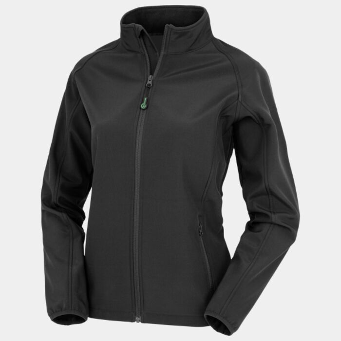 Result Genuine Recycled Women's recycled 2-layer printable softshell jacket R901F Women's recycled 2-layer printable softshell jacket Thumbnail
