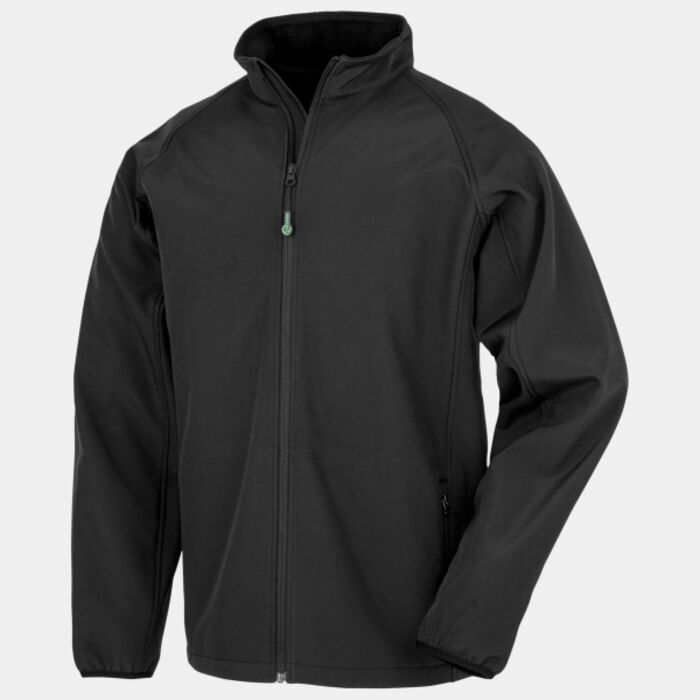 Result Genuine Recycled Men's recycled 2-layer printable softshell jacket R901M Men's recycled 2-layer printable softshell jacket Thumbnail