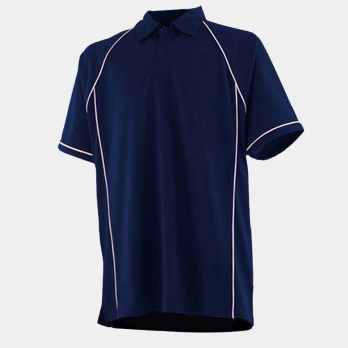 Piped performance polo Thumbnail