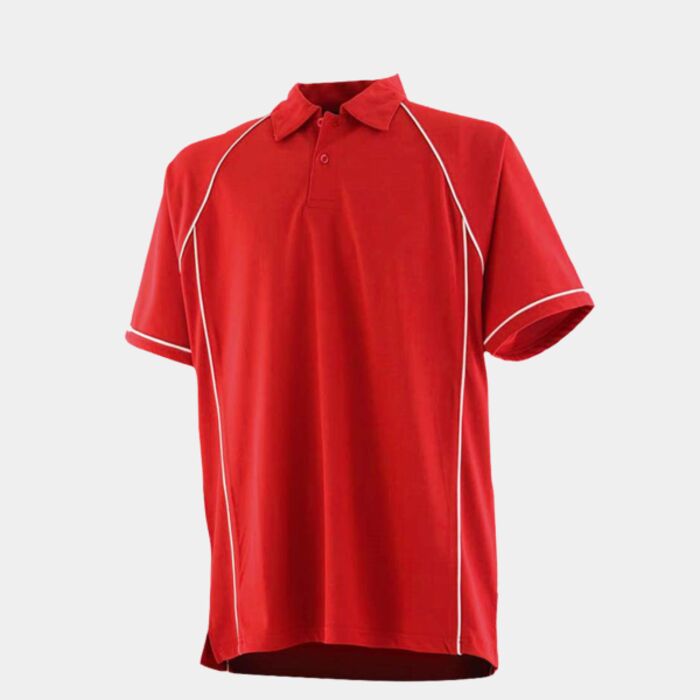 F/Hales Performance Piped Polo Thumbnail